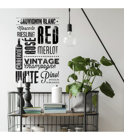 RoomMates Wall Decals Wine Lovers
