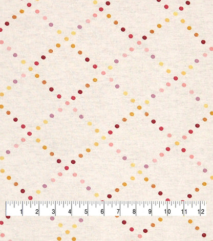 Pastel Grid Super Snuggle Flannel Fabric