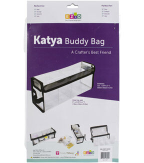 Totally Tiffany 12.5 Clear & Black Katya Buddy Bag