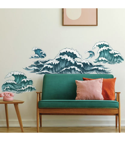 RoomMates Wall Decals Great Wave