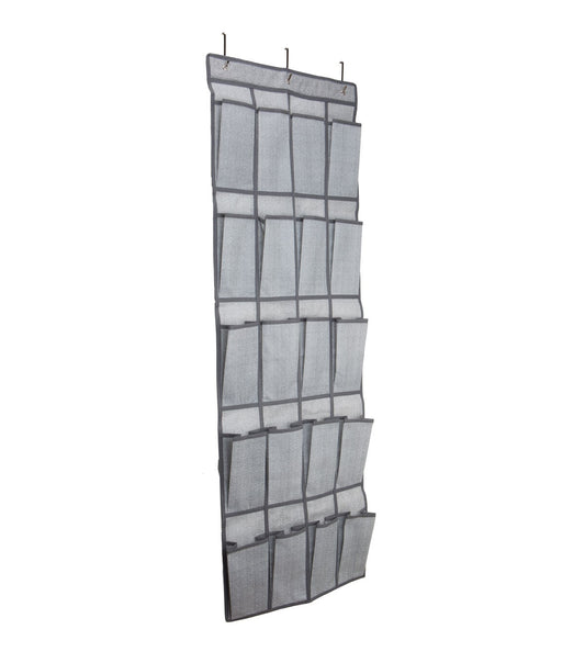 Simplify 54 Gray 20 Pocket Shoe Organizer