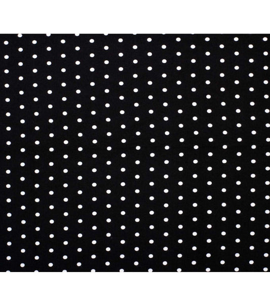 White Dots Super Snuggle Flannel Fabric