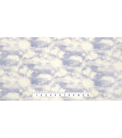 Clouds Super Snuggle Flannel Fabric