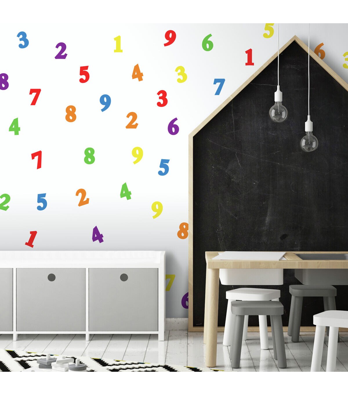 RoomMates Wall Decals Primary Numbers