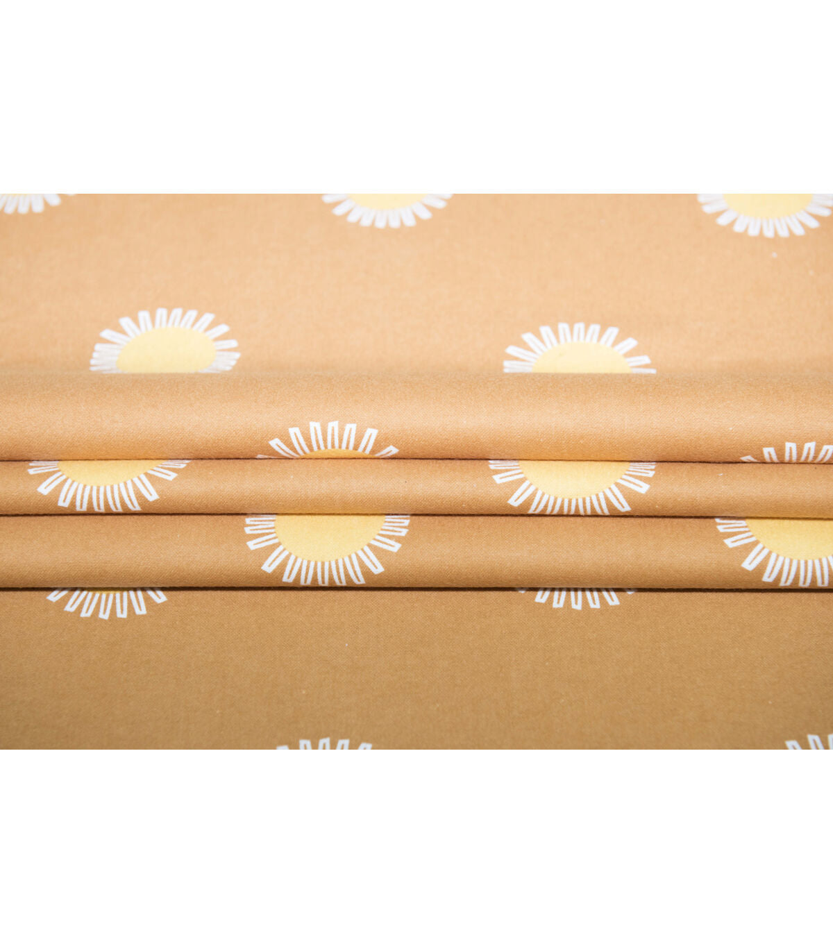 Super Snuggle Tossed Suns Flannel Fabric