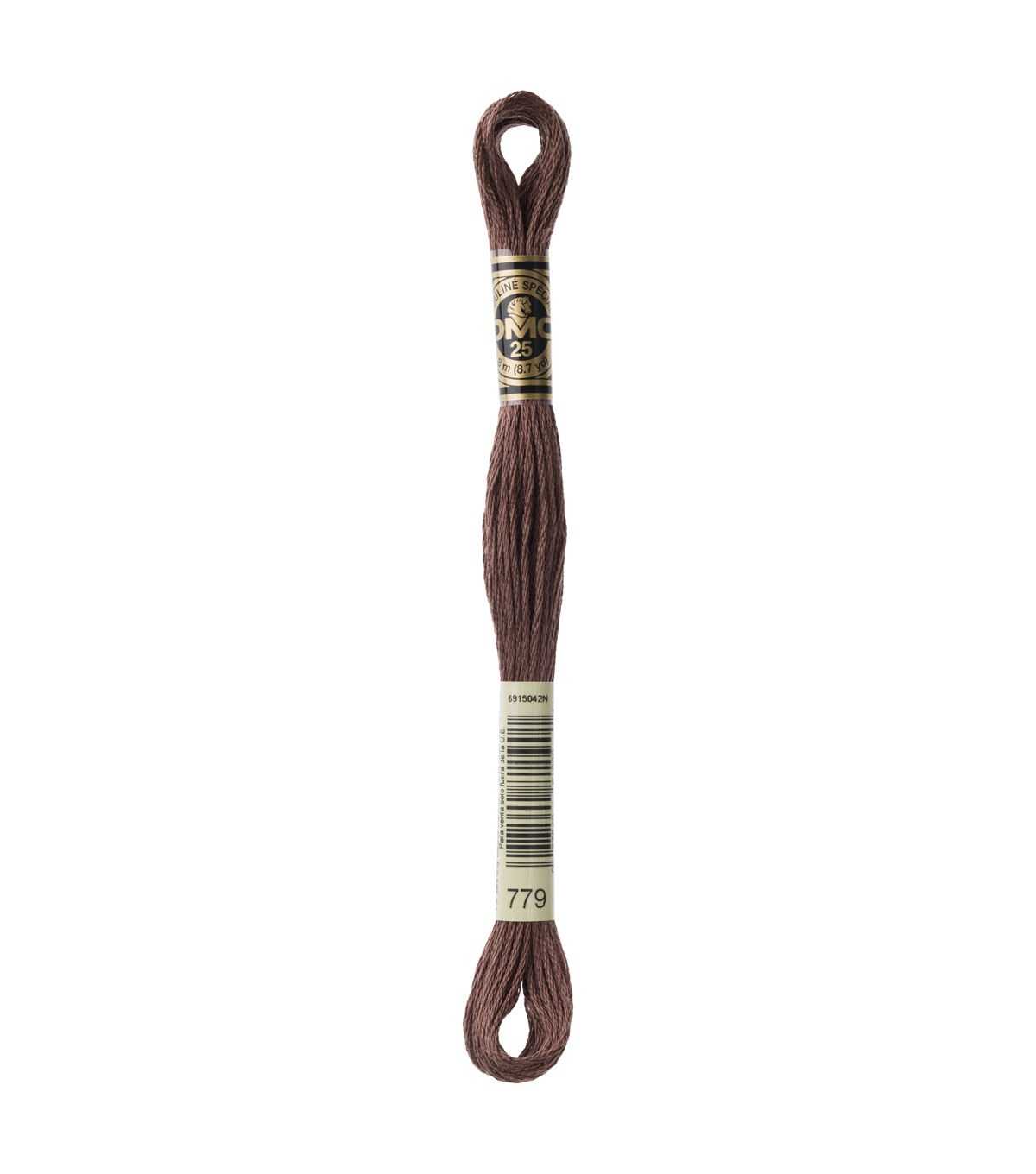 DMC 8.7yd Browns 6 Strand Cotton Embroidery Floss