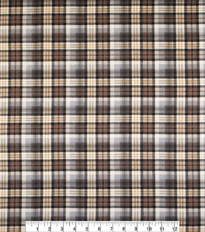 Multi Plaid Super Snuggle Flannel Fabric