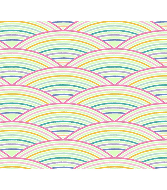 Rainbow Super Snuggle Flannel Fabric