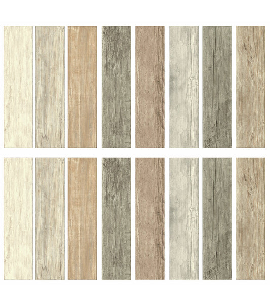 RoomMates Wall Decals Distressed Barn Wood
