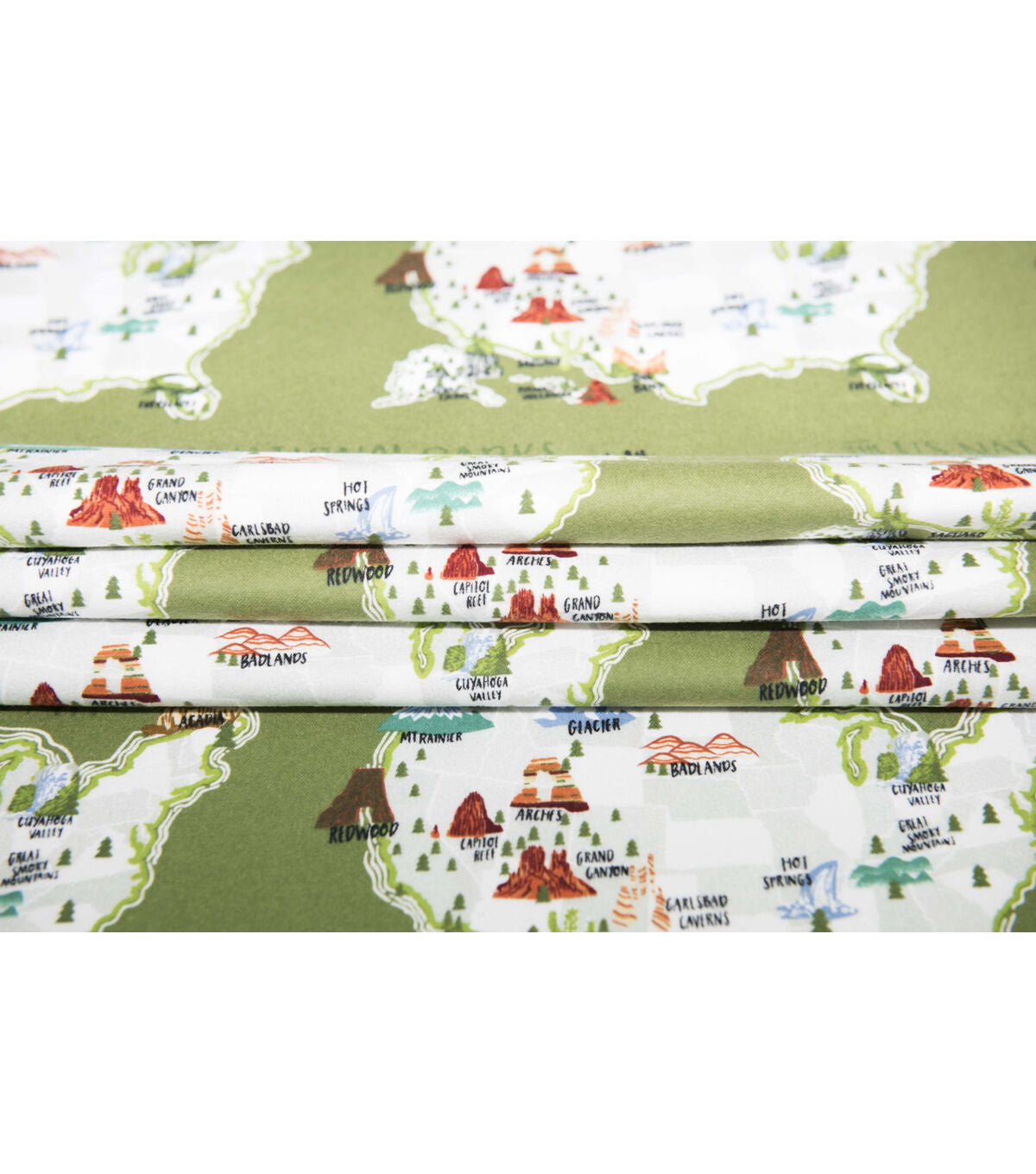 Super Snuggle National Parks Flannel Fabric